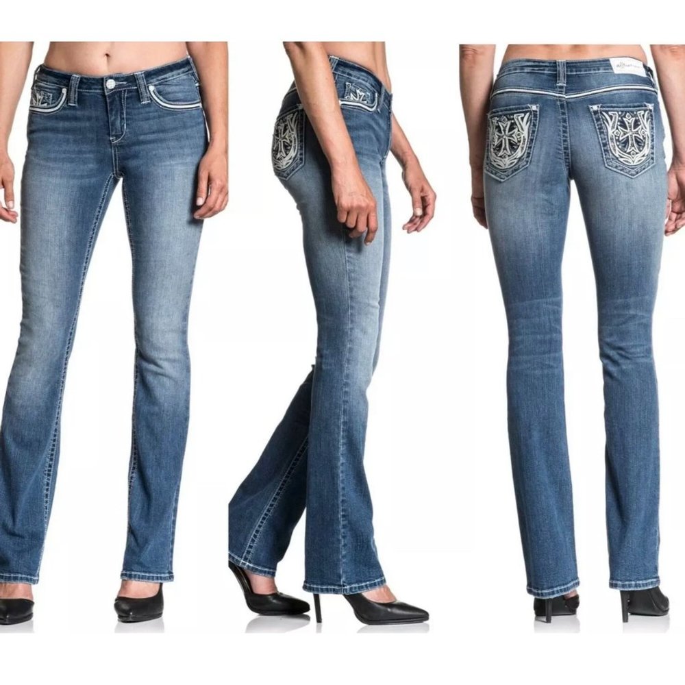 AFFLICTION Women's Denim Jean JADE STANDARD KENZE